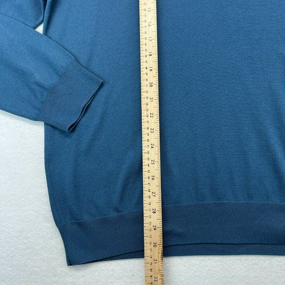 Brooks Brothers Sweater 2XL XXL Men's V Neck Lightweight Casual Pima Cotton - Picture 4 of 11